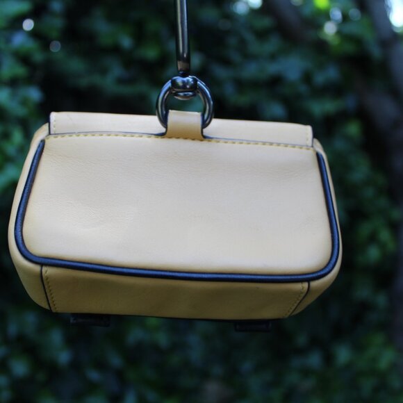 EUC COACH Micro Track Keyfob in Black Antique/Forest - Picture 7 of 9